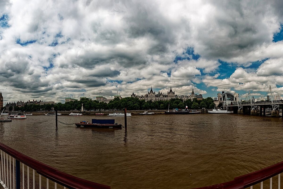 The Thames and Westminster, London, United Kingdom